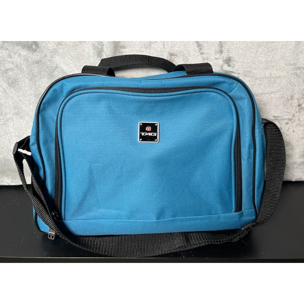 TAG Heuer Small Blue Luggage‎ Carry On Bag Lightweight Travel Bag Crossbody